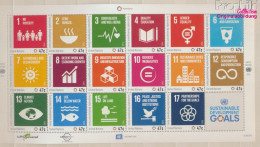 UNO - New York 1565-1581 Zd-Bogen (kompl.Ausg.) Postfrisch 2016 Ziele Für Nachhaltige Entwicklung (10051142 - Unused Stamps