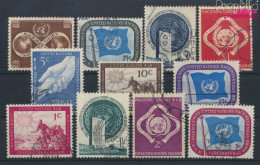 UNO - New York 1-11 (kompl.Ausg.) Gestempelt 1951 Freimarken (10041446 - Used Stamps