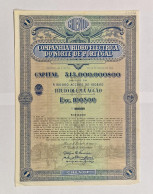 PORTUGAL- PORTO- Companhia Hidro-Electrica Do Norte De Portugal.Titulo De Uma Acção 100$00 - Nº4957958 - 10DEZ1973 - Elettricità & Gas