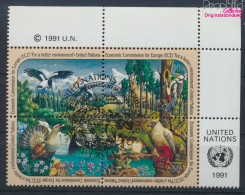 UNO - New York 608-611 Viererblock (kompl.Ausg.) Gestempelt 1991 Wirtschaft (10036404 - Used Stamps