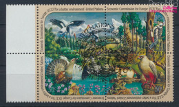 UNO - New York 608-611 Viererblock (kompl.Ausg.) Gestempelt 1991 Wirtschaft (10036408 - Used Stamps