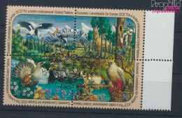 UNO - New York 608-611 Viererblock (kompl.Ausg.) Gestempelt 1991 Wirtschaft (10036411 - Used Stamps