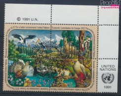 UNO - New York 608-611 Viererblock (kompl.Ausg.) Gestempelt 1991 Wirtschaft (10036414 - Used Stamps