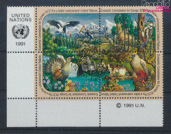 UNO - New York 608-611 Viererblock (kompl.Ausg.) Gestempelt 1991 Wirtschaft (10036415 - Usati