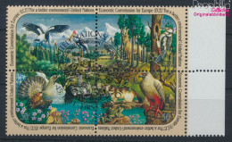 UNO - New York 608-611 Viererblock (kompl.Ausg.) Gestempelt 1991 Wirtschaft (10036421 - Used Stamps