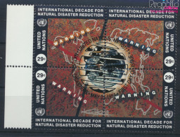 UNO - New York 671-674 Viererblock (kompl.Ausg.) Gestempelt 1994 Naturkatastrophen-Prophylaxe (10036767 - Used Stamps