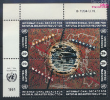 UNO - New York 671-674 Viererblock (kompl.Ausg.) Gestempelt 1994 Naturkatastrophen-Prophylaxe (10036777 - Used Stamps