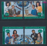 UNO - Wien 294-297 (kompl.Ausg.) Gestempelt 1999 UPU (10045858 - Oblitérés