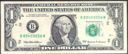 USA 1 Dollar 1999 B  - VF # P- 504 < B - New York NY > - Biljetten Van De  Federal Reserve (1928-...)