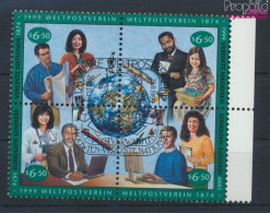 UNO - Wien 294-297 Viererblock (kompl.Ausg.) Gestempelt 1999 UPU (10045881 - Oblitérés