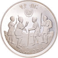 Monnaie, Éthiopie, 20 Birr, 1980, SUP+, Argent, KM:54 - Etiopia