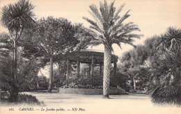 FRANCE - 06 - CANNES - Le Jardin Public - Carte Postale Ancienne - Cannes