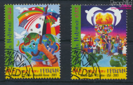 UNO - Wien 451-452 (kompl.Ausg.) Gestempelt 2005 Weltfriedenstag (10046288 - Used Stamps