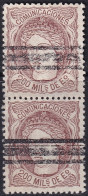 Spain 1870 Sc 168 Espana Ed 109 Pair Used Bar Cancels - Used Stamps