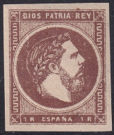 Spain 1875 Sc X7 Espana Ed 161 Carlist MNH** Couple Gum Creases - Carlistes