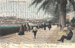 FRANCE - 06 - CANNES - Boulevard De La Croisette - Mont Chevalier - Carte Postale Ancienne - Cannes