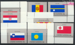 UNO - New York 862-869 (kompl.Ausg.) Postfrisch 2001 Flaggen Der UNO-Staaten (10049414 - Unused Stamps