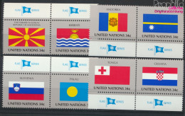 UNO - New York 862-869 (kompl.Ausg.) Postfrisch 2001 Flaggen Der UNO-Staaten (10049419 - Unused Stamps