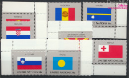 UNO - New York 862-869 (kompl.Ausg.) Postfrisch 2001 Flaggen Der UNO-Staaten (10049420 - Unused Stamps