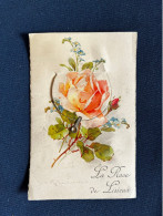 Lisieux , Illustrateur Catharina KLEIN * Carte à Système Ancienne Complète * Catharina Klein , La Rose De Lisieux - Lisieux