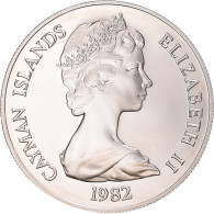 Monnaie, Îles Caïmans, Elizabeth II, 10 Dollars, 1982, SUP+, Argent, KM:72 - Kaaiman Eilanden