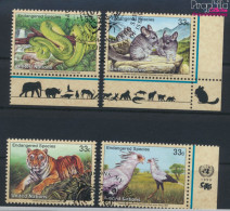 UNO - New York 815-818 (kompl.Ausg.) Gestempelt 1999 Gefährdtete Tiere (10063992 - Gebraucht