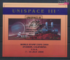 UNO - New York Block16I (kompl.Ausg.) Gestempelt 1999 UNISPACE III (10063968 - Usados