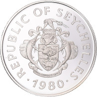 Monnaie, Seychelles, 50 Rupees, 1980, SPL, Argent, KM:42 - Seychellen