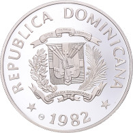 Monnaie, République Dominicaine, 10 Pesos, 1982, Dominican Republic Mint - Dominicaine