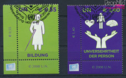 UNO - Wien 543-544 (kompl.Ausg.) Gestempelt 2008 Menschen Mit Behinderung (10046585 - Gebraucht