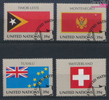 UNO - New York 1041-1044 (kompl.Ausg.) Gestempelt 2007 Flaggen (10063472 - Used Stamps