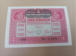 Billete De Austria De 2 Kronen Año 1917, UNC - Autriche