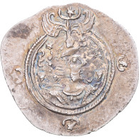 Monnaie, Royaume Sassanide, Chosroès II, Drachme, 591-628, TTB, Argent - Orientalische Münzen