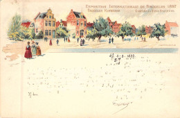 BELGIQUE - BRUXELLES - Exposition Internationale De Bruxelles 1897 - Carte Postale Ancienne - Andere & Zonder Classificatie