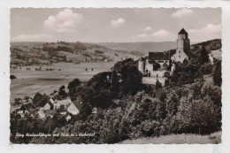 7088 HÜTTLINGEN - NIEDERALFINGEN, Ortsansicht Mit Burg, 1962 - Aalen