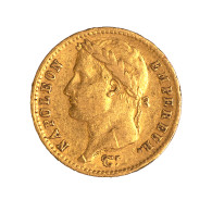 Premier Empire - Napoléon Tête Laurée 20 Francs 1811 Paris - 20 Francs (oro)