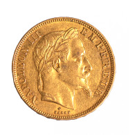 Second-Empire-50 Francs Napoléon III, Tête Laurée 1862 Strasbourg - 50 Francs (gold)