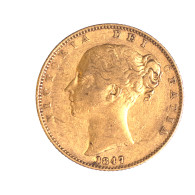 Royaume-Uni Souverain Victoria 1847 Londres - 1 Sovereign