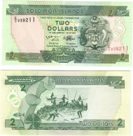 Solomon Islands 2 Dollars 1997 UNC - Solomon Islands