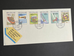 (1 Q 19) New Zealand FDC - 1987 - Tourism Issue - FDC