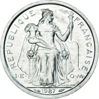 Monnaie, Polynésie Française, Franc, 1987, Paris, SUP, Aluminium, KM:11 - Frans-Polynesië