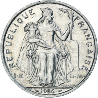 Monnaie, Polynésie Française, 5 Francs, 1986, Paris, TTB, Aluminium, KM:12 - Frans-Polynesië
