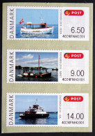 DENMARK 2014   SYDFRIMEX 2014    Strip Of 3 ATM Labels UM/MNH   MiNr.72-74      ( Lot  D 1277 ) - Vignette [ATM]