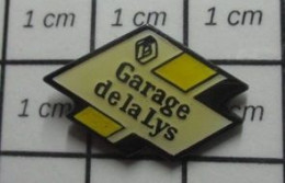 911d Pin's Pins / Beau Et Rare / AUTOMOBILES / RENAULT GARAGE DE LA LYS - Renault