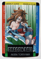 CARTE Fancard Custom PRIMS SEXY GIRL MANGA DRAGON BALL MINT HOLO Android 21 Neuf - Dragonball Z