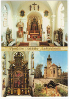 Artstetten: Pfarrkirche Z. Hl. Jakobus D. Ä. - Innen Und Außenansicht Mit Lourdes Grotte - (NÖ., Österreich/Austria) - Melk