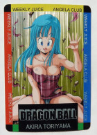 CARTE Fancard Custom PRIMS SEXY GIRL MANGA DRAGON BALL MINT HOLO BULMA NEUVE - Dragonball Z
