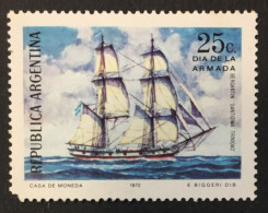 1972 - Argentina - Navy Day - Brig Santisima Trinidad - New - Nuevos