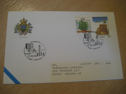 Bologna 1992 Bophilex Cancel Cover Flora University Carlo Malagola Stamps SAN MARINO Italy Italia - Briefe U. Dokumente