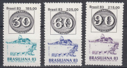 Brazil Brasil 1983 Mi#1980-1982 Mint Never Hinged - Neufs